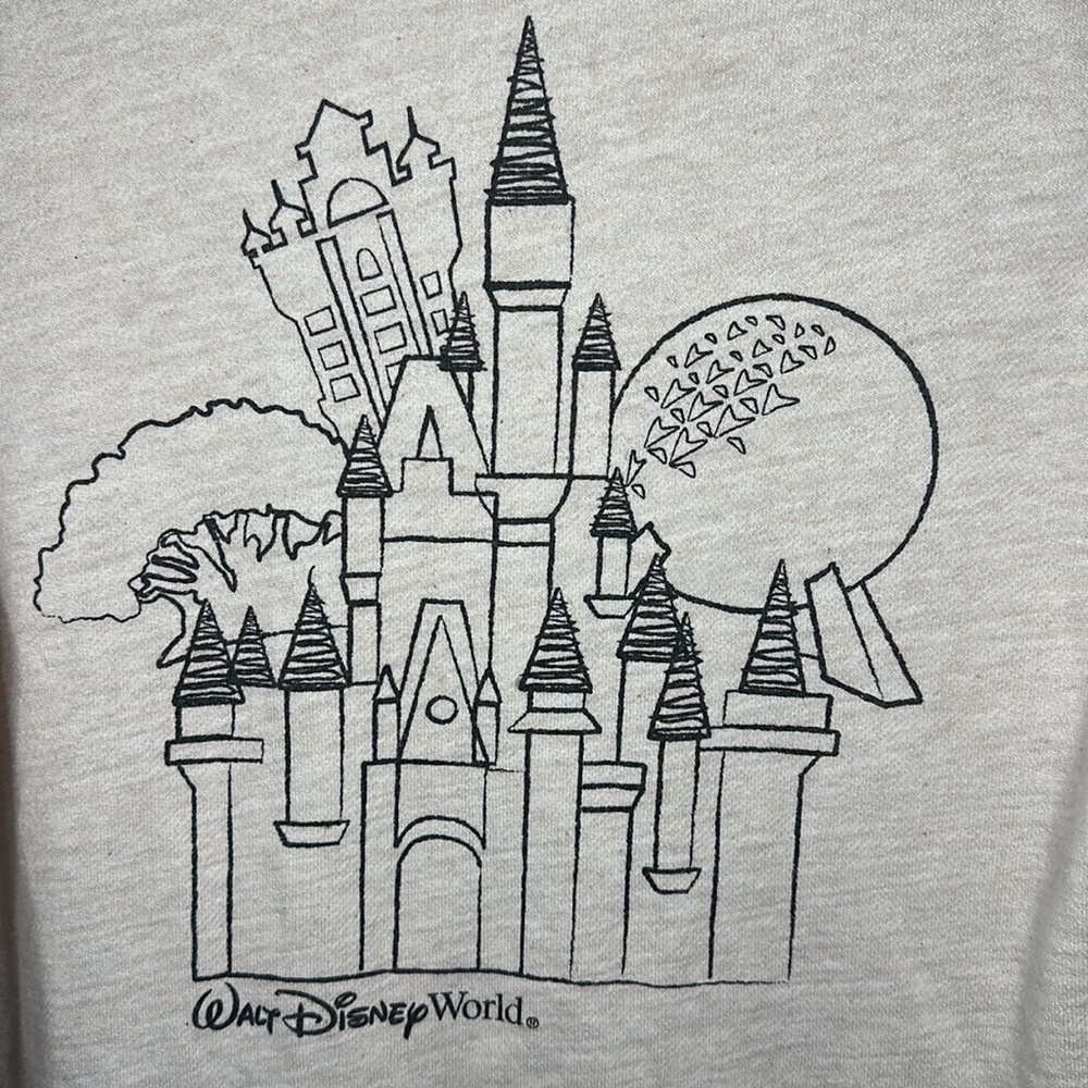 Disney crewneck sweatshirt !!! Size- M - Picture 3 of 5
